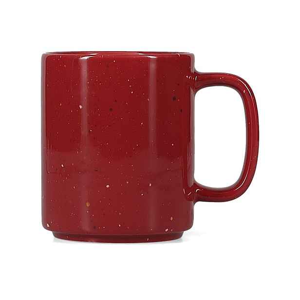 Vínový porcelánový hrnek 330 ml Fika – ONA