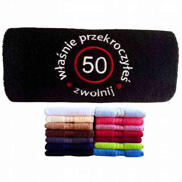 Dárek K 50. Narozeninám Pro Muže, Zábavný Chlap, Bratr, Táta, Ručník