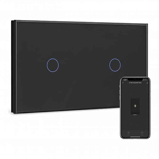 Inteligentní Spínač Světla Bezdrátový Bseed Wifi Skleněný Dotykový