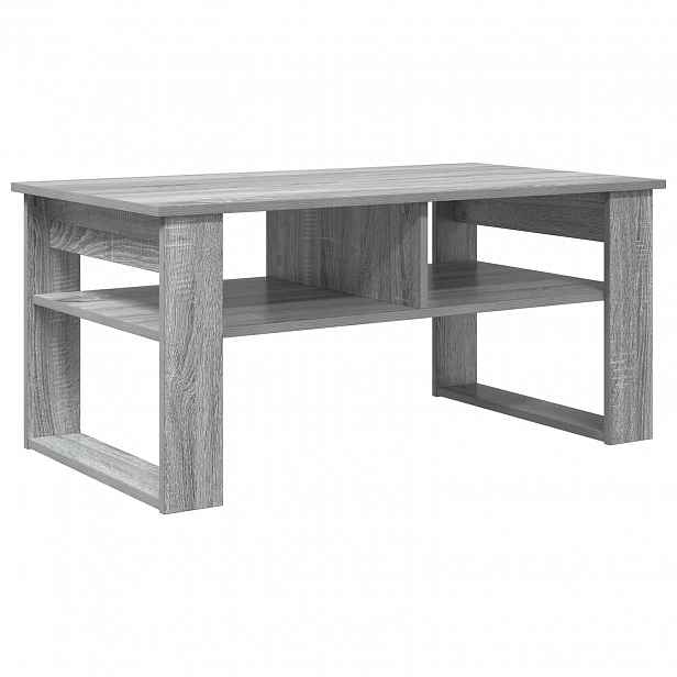 vidaXL Konferenční stolek Šedý Sonoma 96 x 54 x 44 cm Kompozitní dřevo