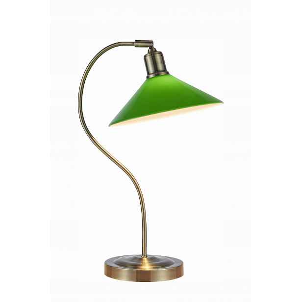 Zelené skleněné stolní lampa do pracovny 108864 Markslojd