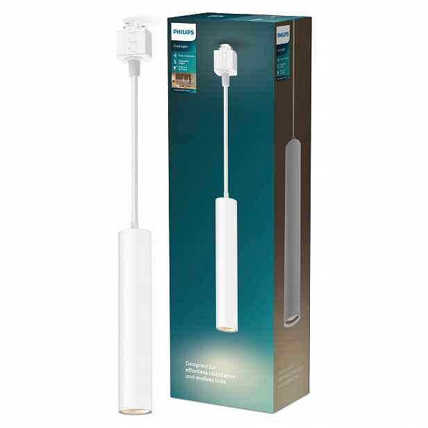 Závěsná lampa na lištu Tuba Led GU10 EasyLink Colby Philips