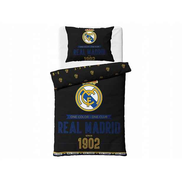 Povlečení Real Madrid 160 X 200 cm 100% Bavlna Laliga Mbappe