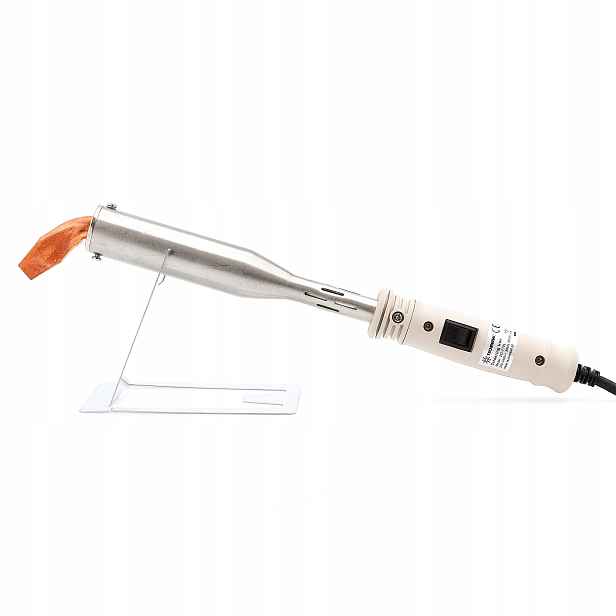 Silná Odporová Topná Páječka 300 W Pro Plechy Okapů, Baňkový Hrot Ohnutý