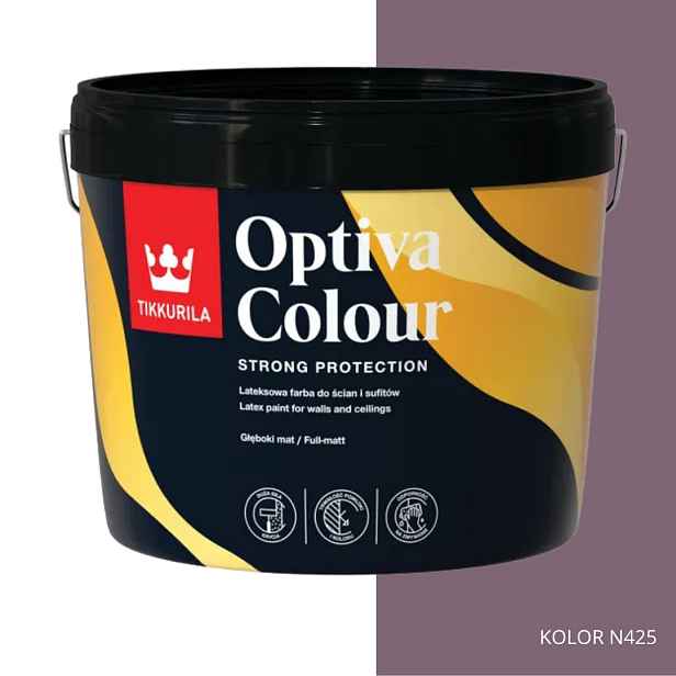 Tikkurila Optiva Colour Matt Latexová 2,7L Hotová Barva Tvt N425