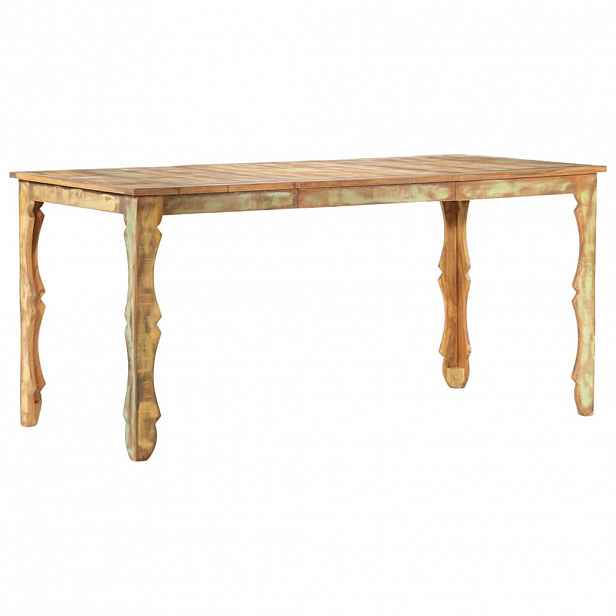vidaXL Jídelní stůl 160 x 80 x 76 cm masivní recyklované dřevo