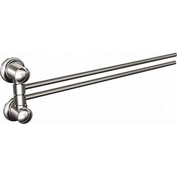 2-tyčový věšák s pohyblivými rameny Andex Chrom 45 cm