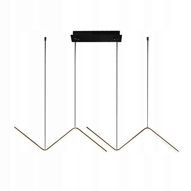 Eko-Light závěsná lampa Verte ML1179 Led 22W 1400lm 98cm černá 4000K