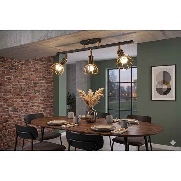 Euro-Lamp Stropní Svítidlo Bobi 3 zlatá 3X60W Výrobce