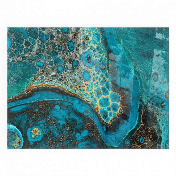 TULUP PODLOŽKA POD KRB 80x60 cm - Abstraktní organický vzor