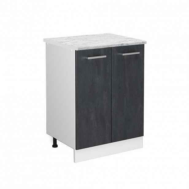 Vicco SPODNÍ SKŘÍŇKA KUCHYŇSKÉ LINKY R-Line Černý beton 60 cm PD Mramor