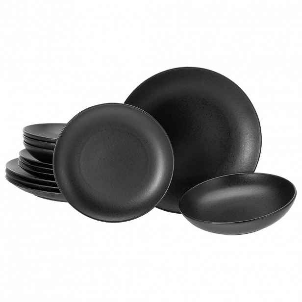 Creatable JÍDELNÍ SOUPRAVA Magic Black 12dílné