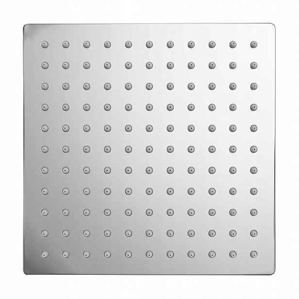 Čtvercová Sprchová Dešťová Sprcha Rea JS-P015B Chrom Univerzální 25 cm