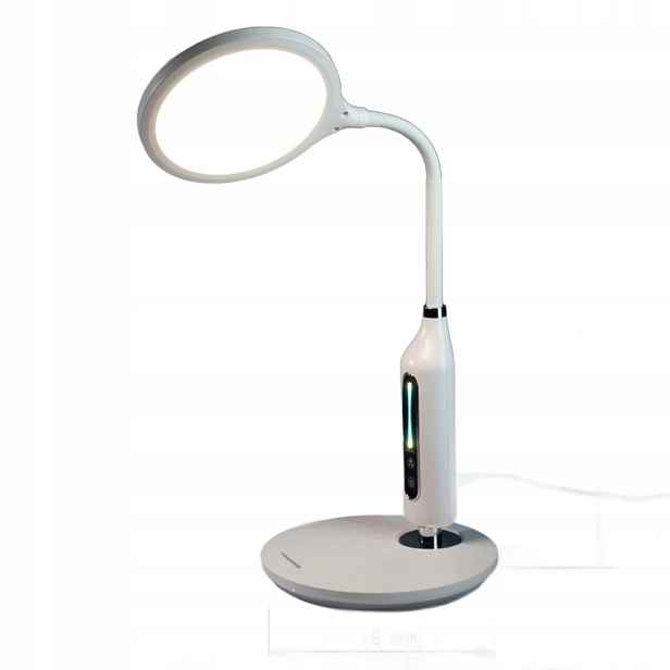 Stolní Lampa Lampy Tiross TS2245 10W 500 lm 56 Smd Led Bílá Černá