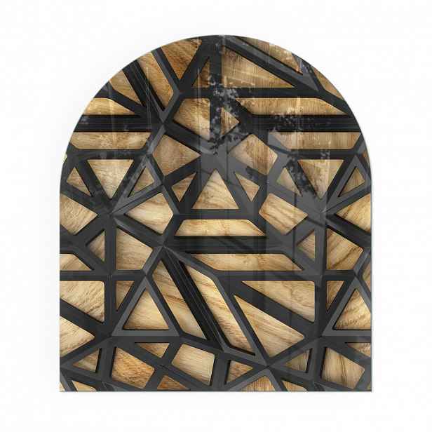 TULUP PODLOŽKA POD KRB 80x70 cm - Geometrie se dřevem