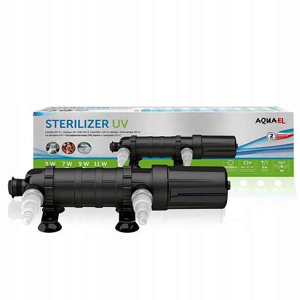 Uv Sterilizátor Do Jezírka Aquael Sterilizer Uv Ps 2.0