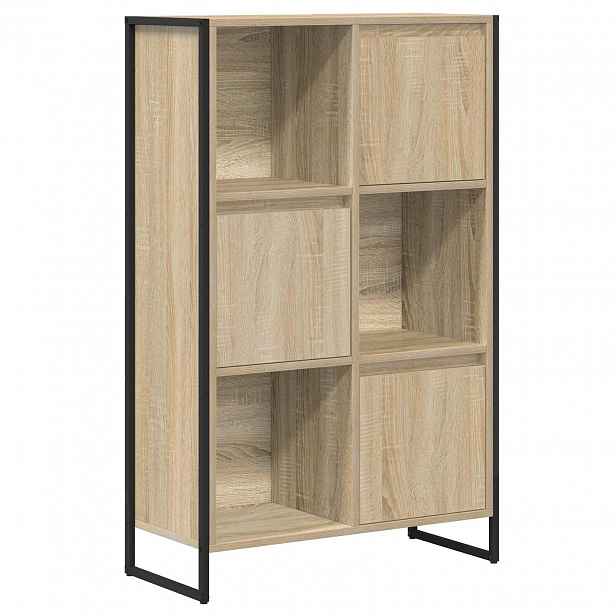 vidaXL Knihovna Dub sonoma 68 x 30 x 108 cm Kompozitní dřevo