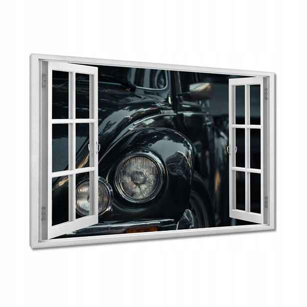 Obrazy 120x80 Černý hrbáč z renovace