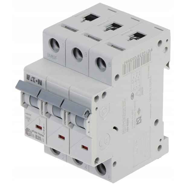 Eaton Nadproudový Vypínač HN-B20/3 B20