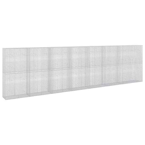 vidaXL Gabion s drátem 3,5 mm a síťkou 5x5 cm 750x50x200 cm