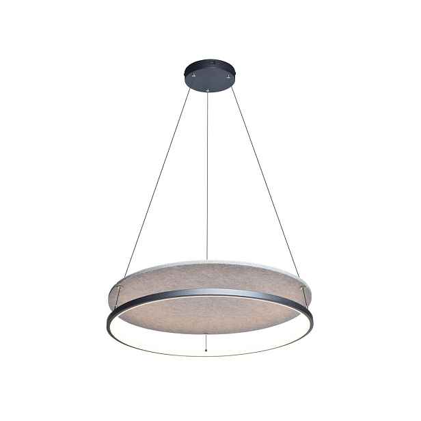 Závěsná Led lampa Rabalux Farenzo 57.5 cm černá s plstí 40W Led