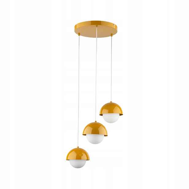 Závěsná stropní lampa zlatá Bono 31 cm 140 Cm Ocel nad stůl Tk Lighting