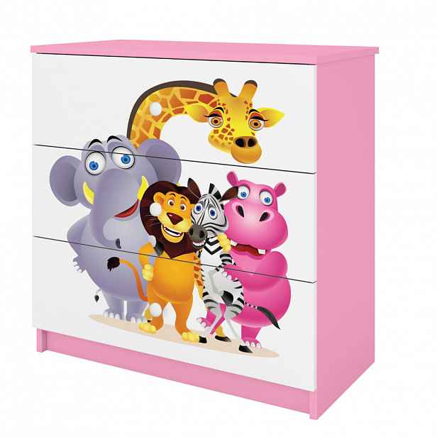 RAUMHIRSCH FURNITURE KOMODA Babydreams ZOO 81/81/41
