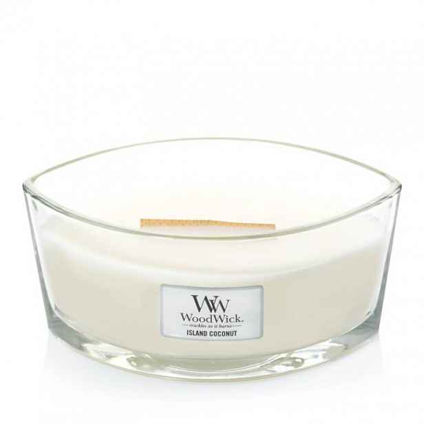 Tradiční sójová svíčka Island Coconut Woodwick 453.6