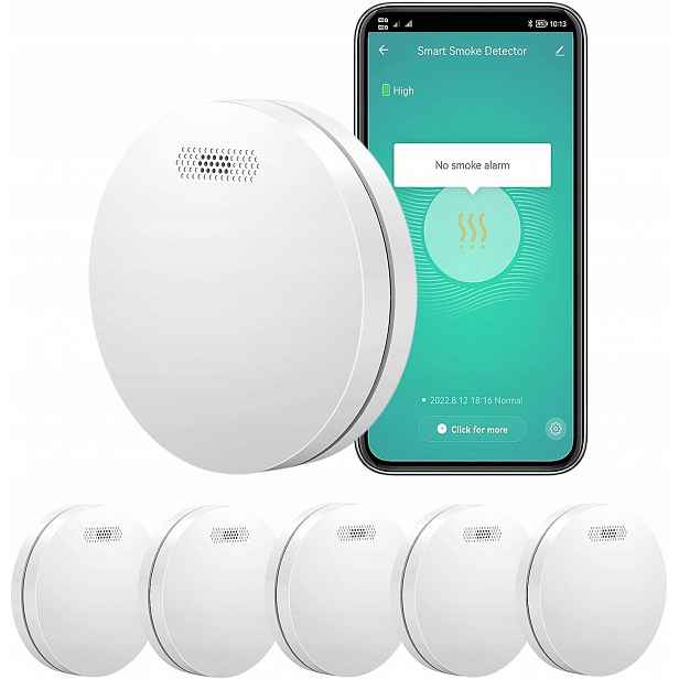 Detektor kouře Xindum WiFi připojení k wifi