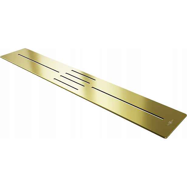 Mexen Toro krycí panel pro sprchovou vaničku 130–160 cm, zlatá – 43920050