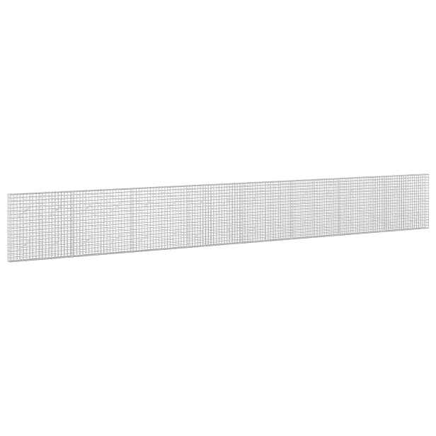 vidaXL Gabion s drátem 3,5 mm a síťkou 5x5 cm 800x10x100 cm