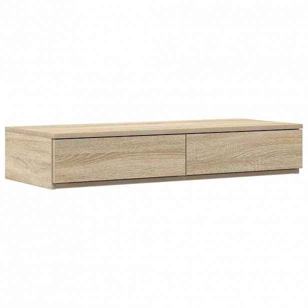 vidaXL Zásuvky pod postel Sonoma dub 100 x 36,5 x 16,5 cm