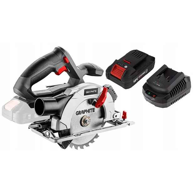 Graphite Kotoučová Pila Energy+ 18V 150MM 58G008 Akumulátor 4AH Napájecí Zdroj