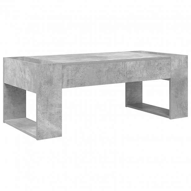 vidaXL Konferenční stolek Betonově šedá 110 x 50 x 41 cm