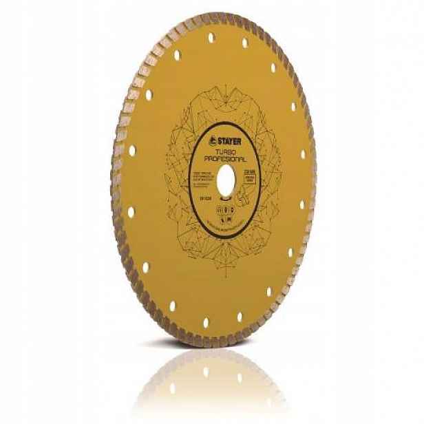 Kotouč diamantový Turbo Profesional, Ø 230 x 22,2 x 7 mm, Stayer