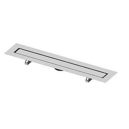 Sprchový žlab Tece Drainline 95 cm nerez lesk pro nalepení dlažby 651000