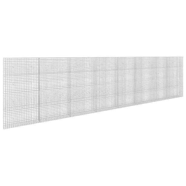 vidaXL Gabion s drátem 3,5 mm a síťkou 5x5 cm 800x30x200 cm