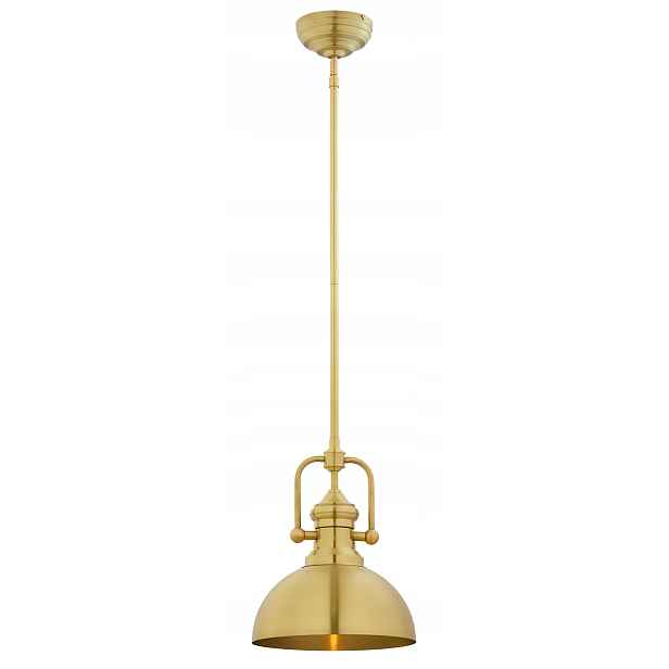 Závěsná lampa Platino Zlatá 1xE27 31 cm Stropní Svítidlo do obývacího pokoje Dům