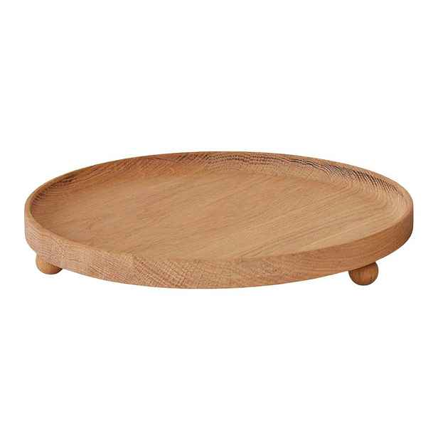 Dřevěný tác ø 30 cm Inka – OYOY Living Design