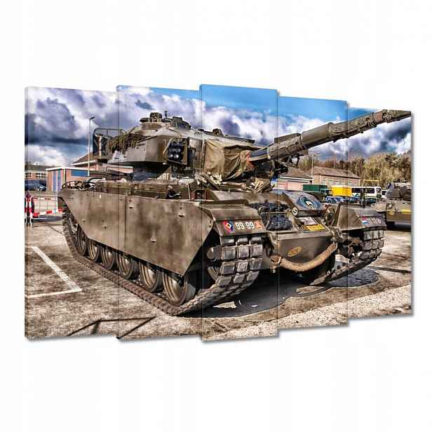 Obrazy 150x95 Tank Militaria Tank