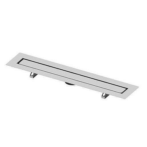 Sprchový žlab Tece Drainline 75 cm nerez lesk pro nalepení dlažby 650800