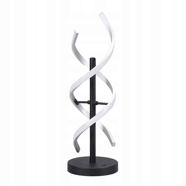 Stolní spirálová lampa Sequence stříbrná Trio
