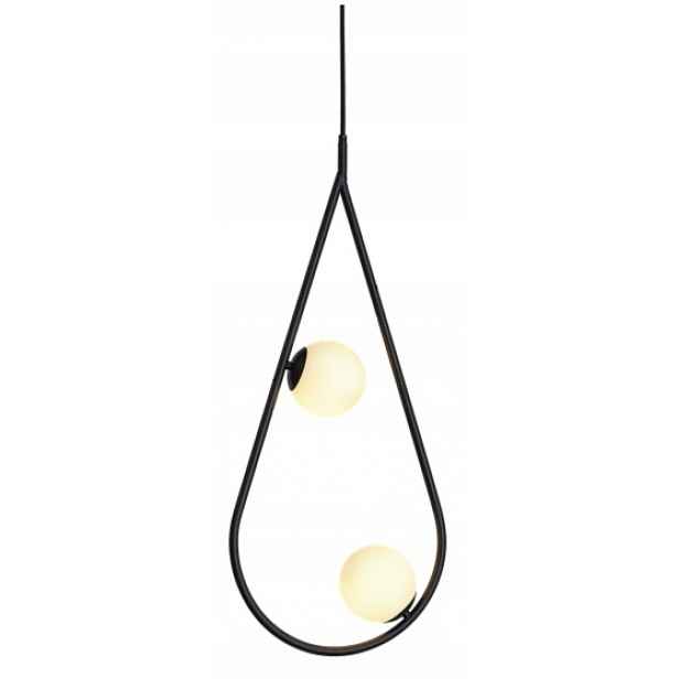 Droplet 2 Black – moderní závěsná lampa