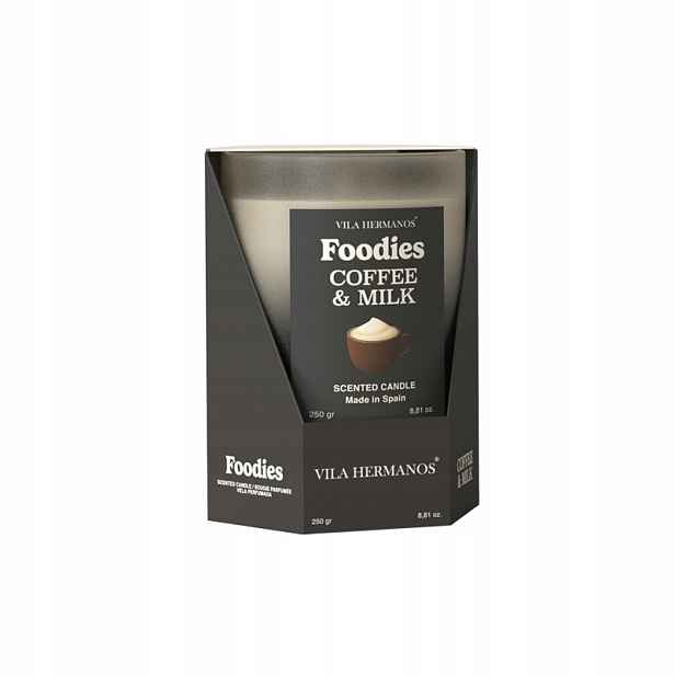 Sójová svíčka Vonná svíčka 250 g Coffee & Milk Vila Hermanos