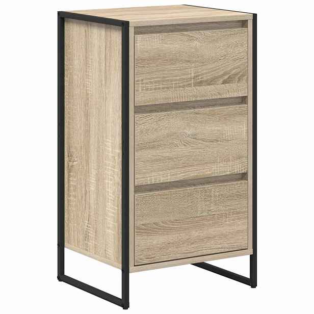 vidaXL Servírovací skříň Dub sonoma 43 x 36 x 75,5 cm Kompozitní dřevo