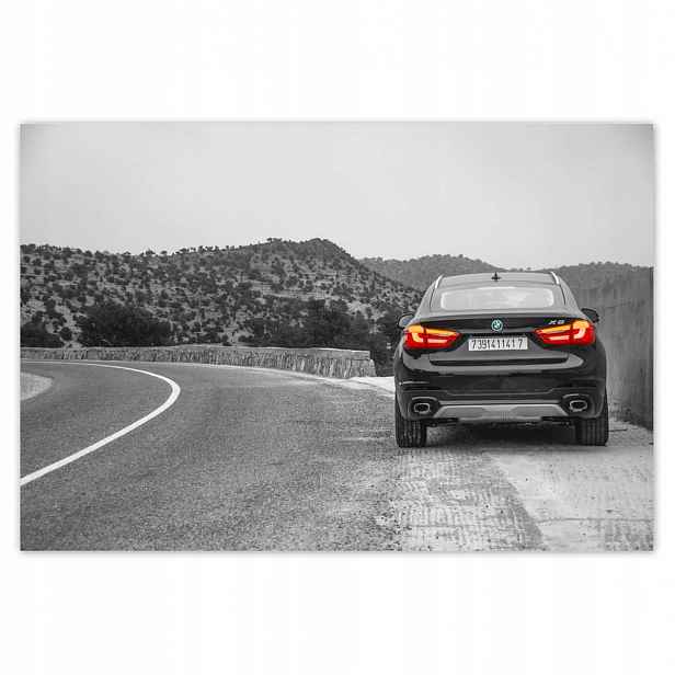 Fototapety 200x135 Bmw černé X6