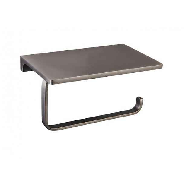 Držák toaletního papíru RAV SLEZÁK NIL metal grey NLA0403MG