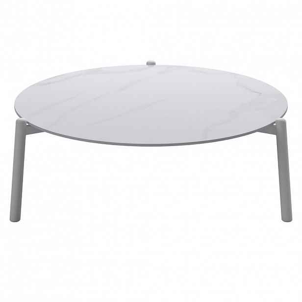 Ambia Garden ZAHRADNÍ ODKLÁDACÍ STOLEK, kov, keramika, 80/80/28,5 cm