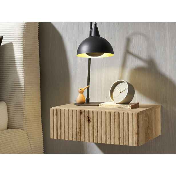 Nástěnný noční stolek s 1 zásuvkou Taboni, dub artisan