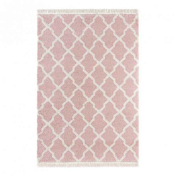 Růžový koberec Mint Rugs Marino, 160 x 230 cm